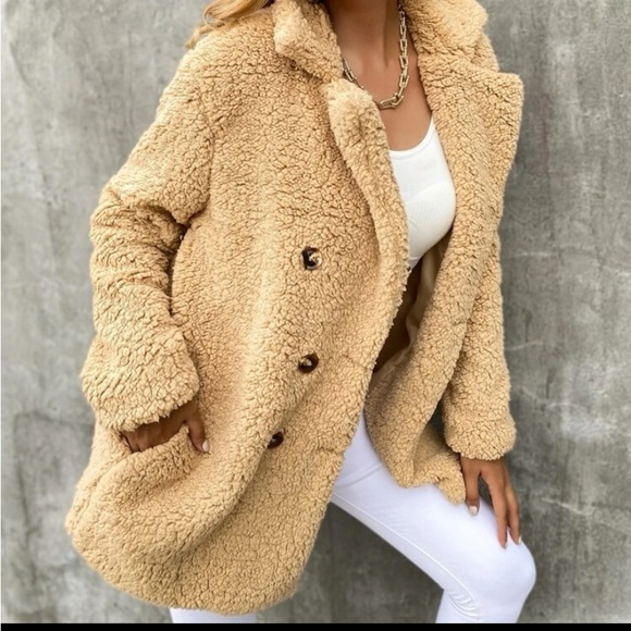 New Teddy  jacket button up - Picture 7 of 7